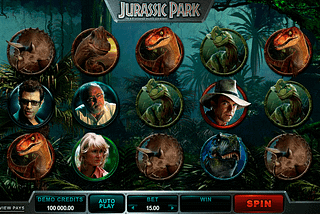 Jurassic park online slot