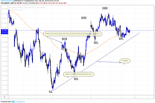 What are trend lines?