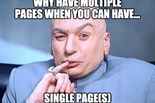 React Redirections for Single Page Applications