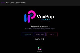 VOXPOP GAMES INTERVIEW — A REVOLUTIONARY NEW P2P INDIE GAMES CLIENT