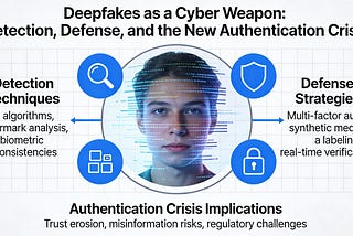 Deepfakes as a Cyber Weapon: Detection, Defense, and the New Authentication Crisis