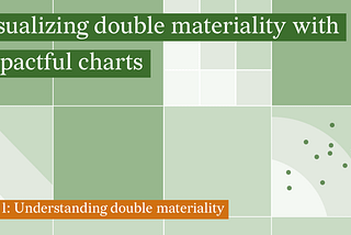Understanding Double Materiality with Impactful Charts