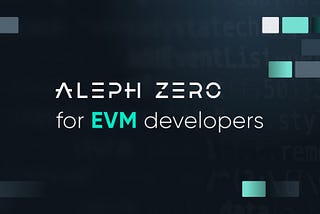 Enabling Solidity on Aleph Zero — here’s how to get started!