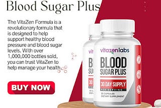 Vitazen Labs Blood Sugar Supplement (Customer Reviews) ALl You Need To Know About Vitazen Labs!