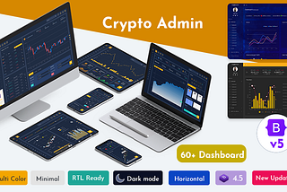 Best Responsive Bitcoin CryptoCurrency Template with ICO User Dashboard