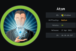 HackTheBox — ATOM[Medium]