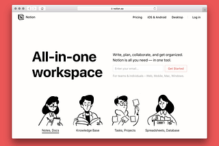 Product Deep Dive: Notion — All your work in one place.