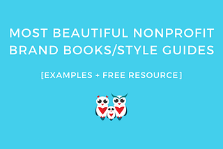 [Voorbeelden] Mooiste merkboeken/stijlgidsen voor non-profitorganisaties