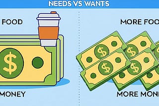 Needs vs Wants: Work Life Thoughts and Gemini 2.0 Flash Infographics | Talking to Chatbots