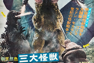 Godzilla-Tober- Ghidorah, the Three-Headed Monster (1964)