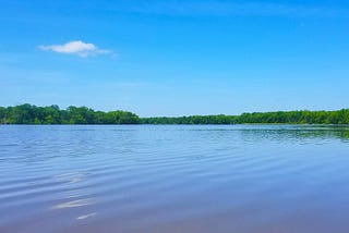 Paddling with Dave