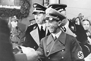 Nazi Germany was builton Propaganda