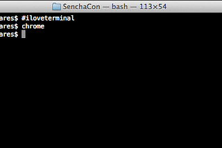 Terminal shortcut for localhost