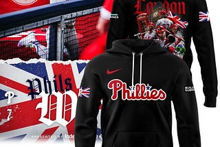 Philadelphia Phillies Special Crossing the Pond 2024 White Hoodie: A Must-Have for Every Fan