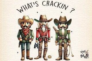 What’s Crackin ?Cowboy Christmas Png