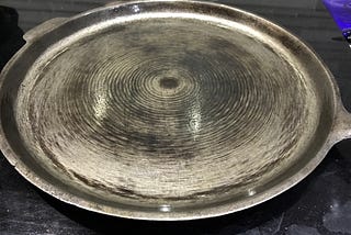 Polishing a Modern Cast-Iron Pan