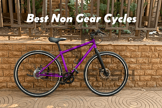Best Non Gear Cycles in India for Adults