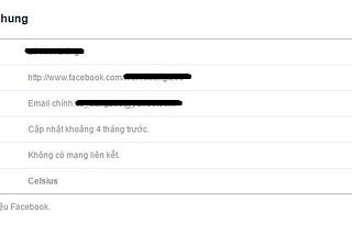Các tính năng dùng để dat lai mat khau facebook