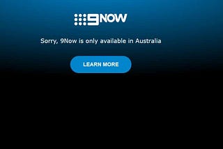 Sorry, 9Now is only available in Australia
