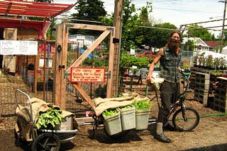 My adventures in bicycle-based urban farming
