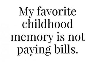 Adulthood Comes With A Cost Which I am Not Willing to Pay