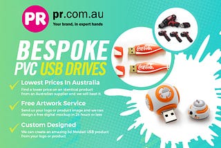 Order Custom Shape 3d Molded USB in Australia | Wholesale prices