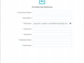 Connecting Oracle Data Visualization to Snowflake