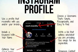 How to Perfectly Optimize your Instagram Profile