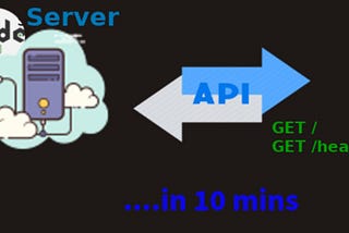 Running a local server and API testing in less than 10 mins 😮