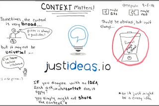 justideas.io: Context Matters