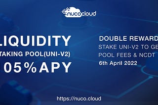 nuco.cloud (NCDT) Liquidity Staking — 2022