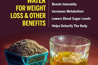 Jeera water for weight loss