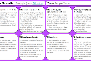 Do try this at work #5: User Manual for Teams