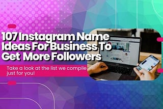 Instagram name ideas