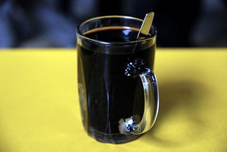 a kopi o kosong in singapore