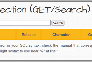bWAPP A1 SQL Injection Çözümleri