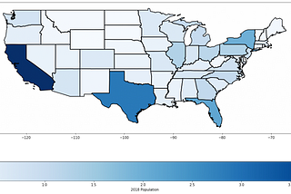 Plotting Geographical Data in Python