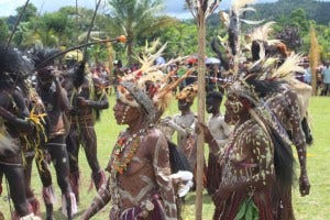 Walsa people in PNG connect with nature