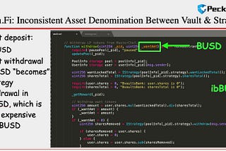 Bearn.Fi Incident: Inconsistent Asset Denomination Between Vault & Strategy