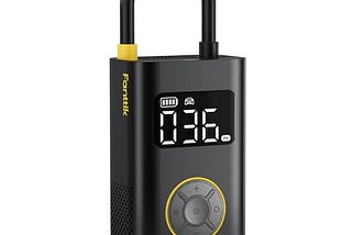 Fanttik X9 Pro Portable Tire Inflator for Compact Car, 1Min Fast Inflate Electric Bike Pump with Digital Tire Pressure Gauge, 150PSI Air Compressor for Electric Bikes, Motorcycle, Ball