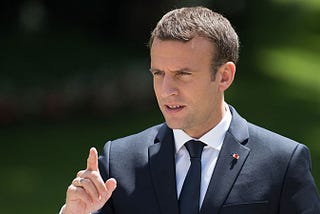 Macron’s Problem With the News in English