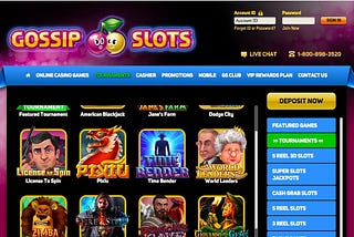 Gossip Slots No Deposit Bonus Codes 2020