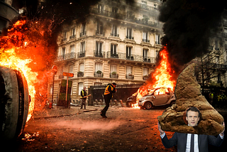 Émeutes dans l’ancienne république française (?)