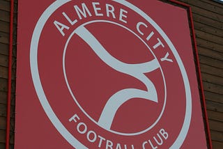 Almere City — a team with no history.