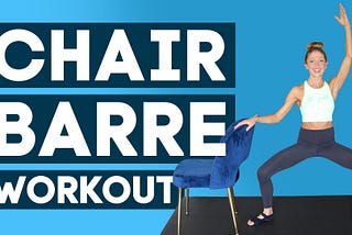 Chair Barre Low Impact Total Body Workout (BEGINNER-FRIENDLY BALLET INSPIRED!) — Caroline Jordan