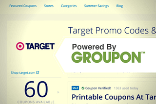 GROUPON COUPON … Save on!