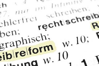 Yet Another Rechtschreibreform