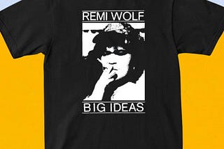 Official Big Ideas Tour Remi Wolf Shirt