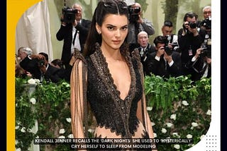 Kendall Jenner Recalls the ‘Dark Nights’ She Used to ‘Hysterically’ Cry Herself to Sleep from…