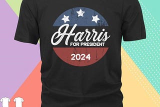 Official Harris for president Kamala Harris for president T-shirt